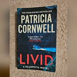 LIVID by Patricia Cornwell Large Paperback
